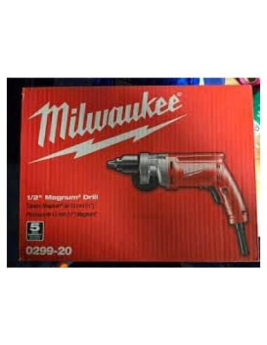 Taladro eléctrico Milwaukee 0299-20 8A 1/2" con mango