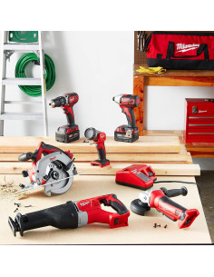 Kit de Herramientas Inalámbricas Milwaukee M18 - 6 Piezas 2