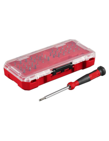 Juego de Destornilladores Milwaukee 39-en-1 Rojo y Negro