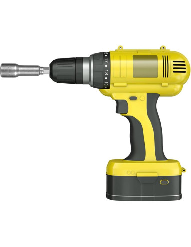 Juego de 10 Bits Magnéticos Hexagonales 5/16 SIMAIYUN