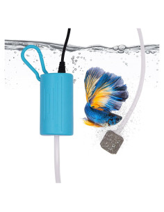 Bomba de Aire USB Saim 9320 para Acuario y Pesca - Silenciosa