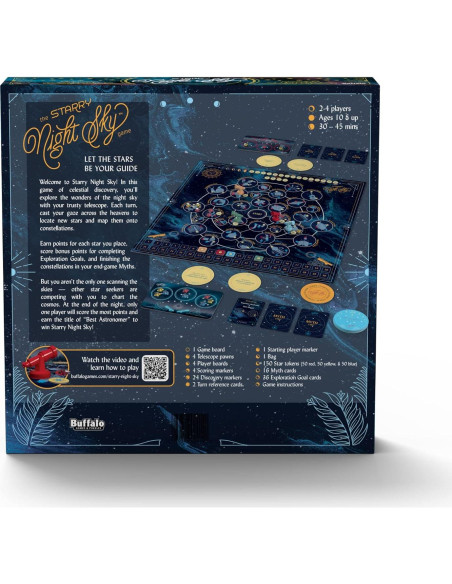 Juego de Mesa Cielo Nocturno Estrellado Buffalo Games 2-4 Jugadores