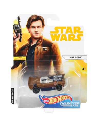 Hot Wheels Star Wars Han Solo Vehículo a Escala 1:64