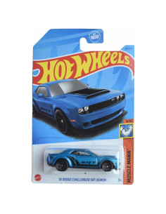 Hot Wheels Dodge Challenger SRT Demon 1:64 Azul 2022