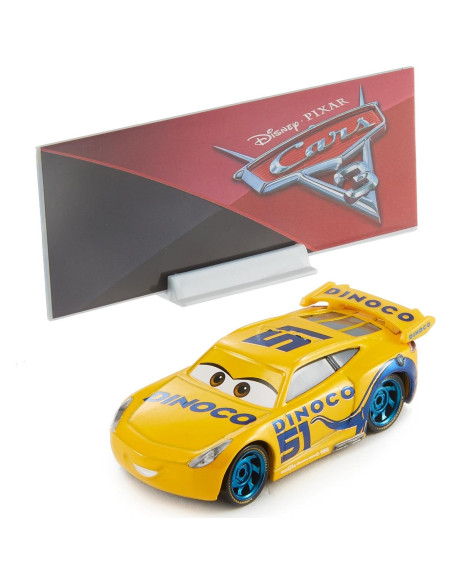 Vehículo de fundición Mattel Cruz Epílogo Cars 3 8 cm