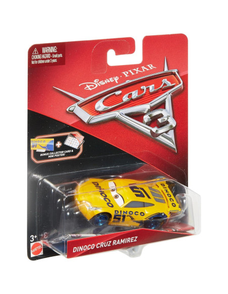 Vehículo de fundición Mattel Cruz Epílogo Cars 3 8 cm