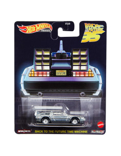 Hot Wheels DeLorean Máquina del Tiempo 35 Aniversario 1:64