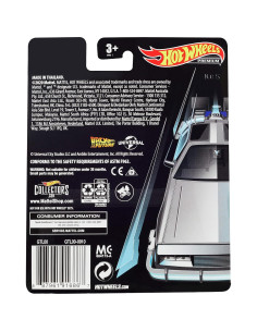 Hot Wheels DeLorean Máquina del Tiempo 35 Aniversario 1:64 2