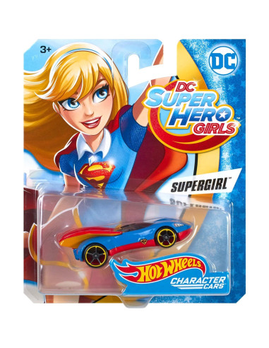 Hot Wheels Chicas Superhéroes DC Supergirl Vehículo 1:64