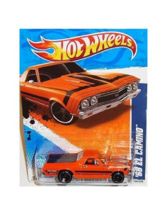Hot Wheels Muscle Mania '68 EL Camino Naranja 1:64 Nuevo
