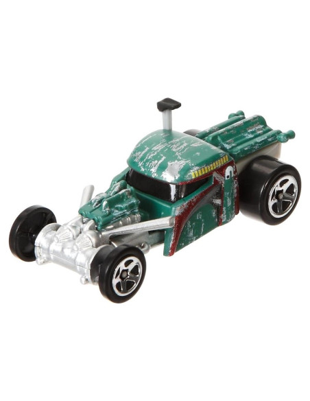 Coche Hot Wheels Star Wars Boba Fett 1:64 Coleccionable