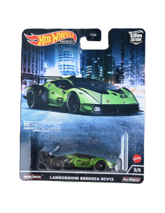 Hot Wheels Lamborghini Essenza SCV12 Verde 1:64 Coleccionable