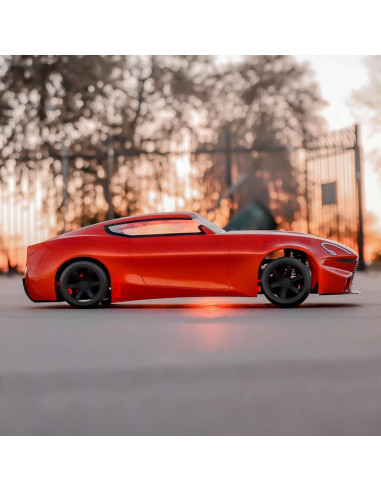 Coche de Drift Redcat Racing RDS 1/10 Brushless Naranja