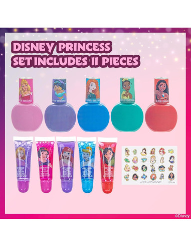 Juego de Maquillaje Disney Townley Girl 11 Piezas para Niñas
