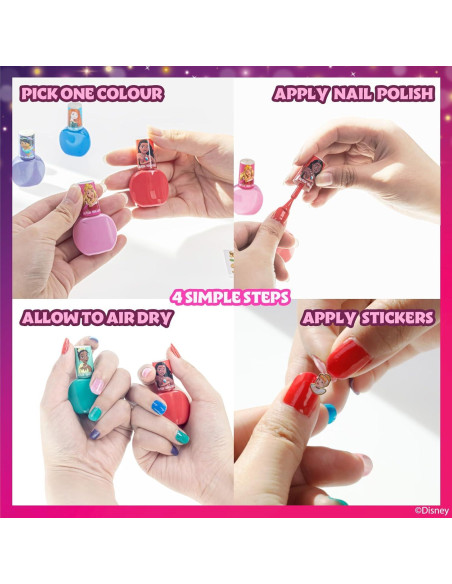 Juego de Maquillaje Disney Townley Girl 11 Piezas para Niñas