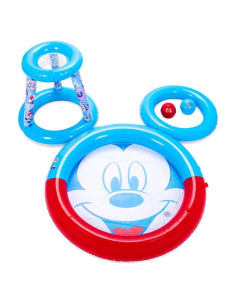 Piscina Inflable Mickey Mouse Disney 3 en 1 con Rociadores