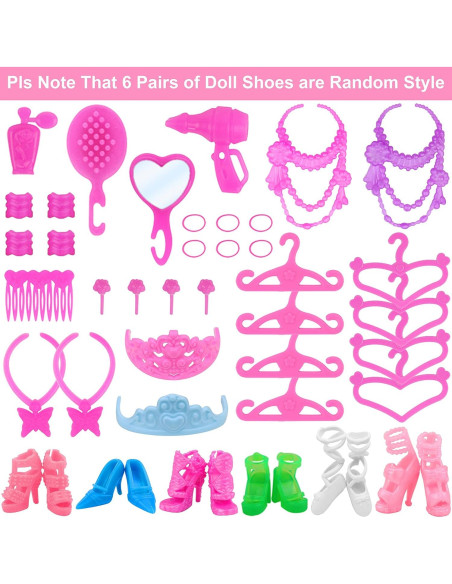 Ropa y Accesorios para Muñecas ZITA ELEMENT 51 Pcs 30 cm