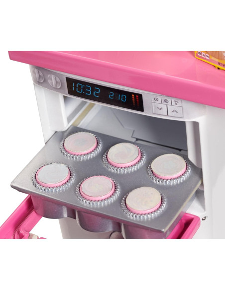 Barbie Juego de Chef Pastelería con Horno y Accesorios
