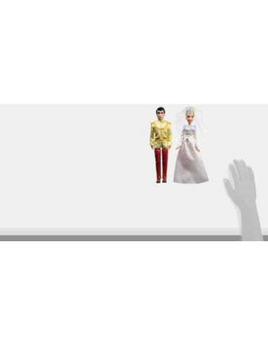 Set 2 Muñecas Cenicienta y Príncipe Encantador Hasbro