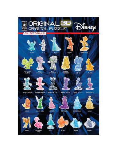 Rompecabezas 3D BePuzzled Castillo de Cenicienta 18x17cm