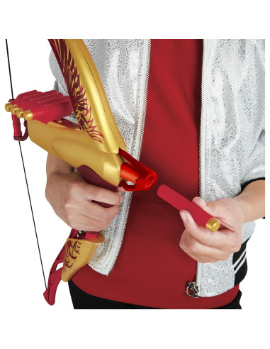 Arco Guerrero Mulan Disney con 8 Dardos de Espuma