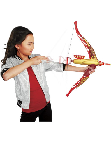 Arco Guerrero Mulan Disney con 8 Dardos de Espuma