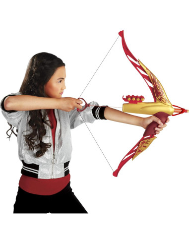 Arco Guerrero Mulan Disney con 8 Dardos de Espuma