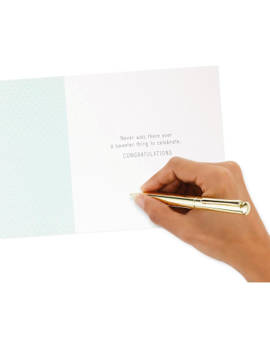 Tarjeta de Fiesta de Bebé Hallmark Disney Winnie Pooh 14.6x20.9cm