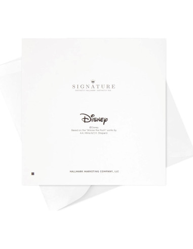 Tarjeta de Fiesta de Bebé Hallmark Disney Winnie Pooh 14.6x20.9cm