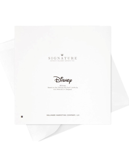 Tarjeta de Fiesta de Bebé Hallmark Disney Winnie Pooh 14.6x20.9cm