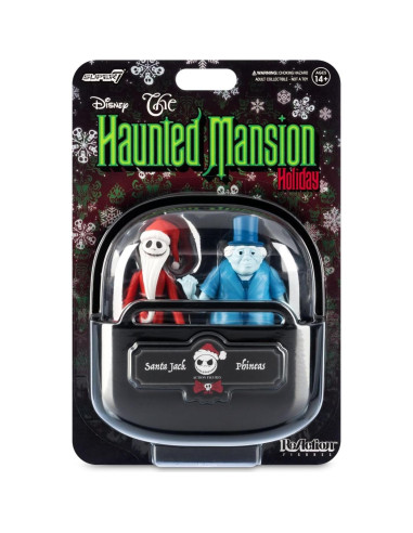 Conjunto Figuras Acción Disney Jack Skellington y Phineas