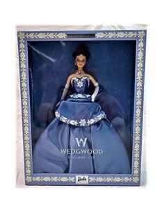 Muñeca Barbie Wedgwood Edición Limitada Mattel 38.61x30.19cm 2