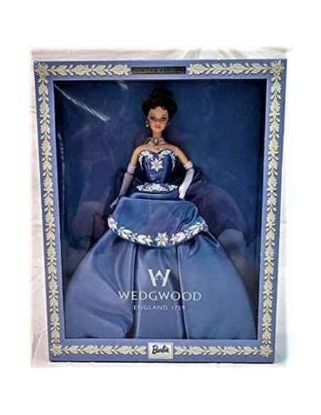 Muñeca Barbie Wedgwood Edición Limitada Mattel 38.61x30.19cm