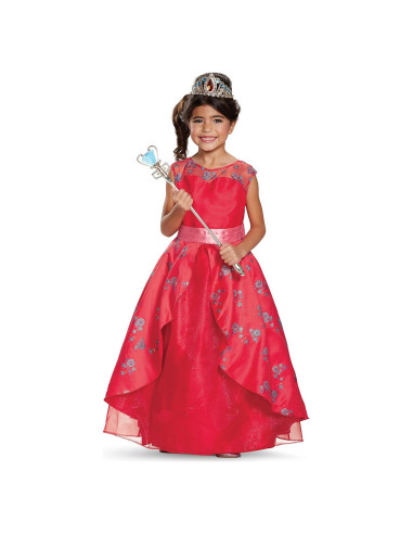 Vestido de Gala Disney Elena de Avalor para Niñas 7-8 Años