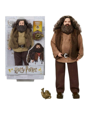 Muñeca Rubeus Hagrid Mattel 30 cm con Dragón Norbert
