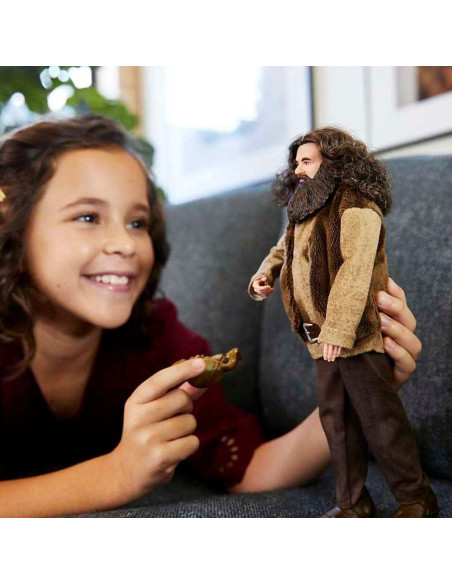 Muñeca Rubeus Hagrid Mattel 30 cm con Dragón Norbert