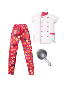 Ropa de Chef para Muñeca Barbie - Paquete de Moda