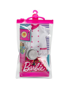 Ropa de Chef para Muñeca Barbie - Paquete de Moda 2