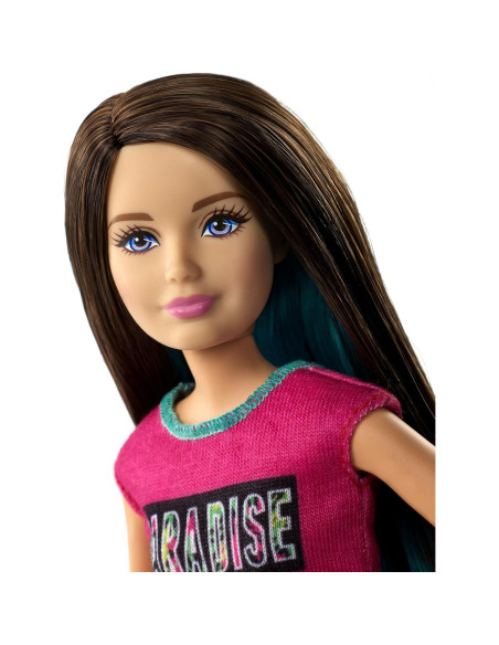 Muñeca Skipper Barbie Gran Aventura Cachorros 32cm