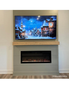 Manto Flotante Touchstone 213 cm Madera Rústica Sin Terminar 2