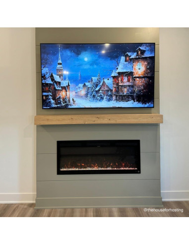 Manto Flotante Touchstone 213 cm Madera Rústica Sin Terminar