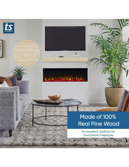 Manto Flotante Touchstone 213 cm Madera Rústica Sin Terminar