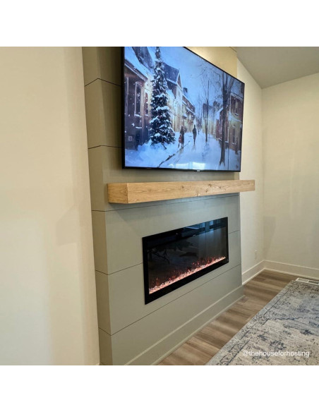 Manto Flotante Touchstone 213 cm Madera Rústica Sin Terminar