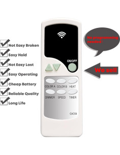 Control Remoto Boyel Living WF-EP24703 Chimenea Eléctrica 2