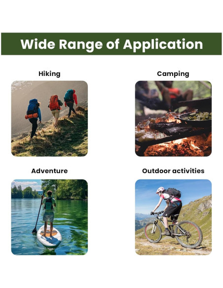 Bomba de Filtro de Agua Portátil Joypur K8190, 3 Etapas de Filtrado