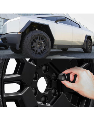 Cubiertas de Tuercas de Rueda MTMARS3 para Tesla Cybertruck 24 Pcs