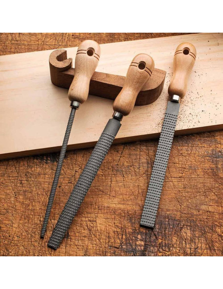 Juego de 3 Limadoras de Carpintería Kings County 20.32 cm