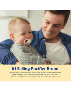 Chupete MAM Air Day & Night 16+ Meses Piel Sensible 4 Unidades 2