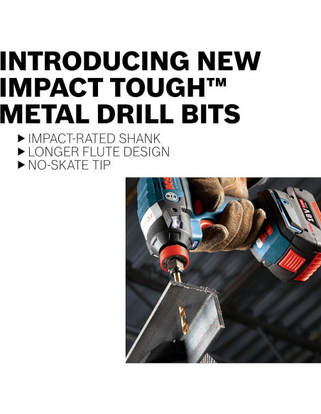 Broca de Cobalto Bosch CO2134 2 Piezas 7/64" x 67mm