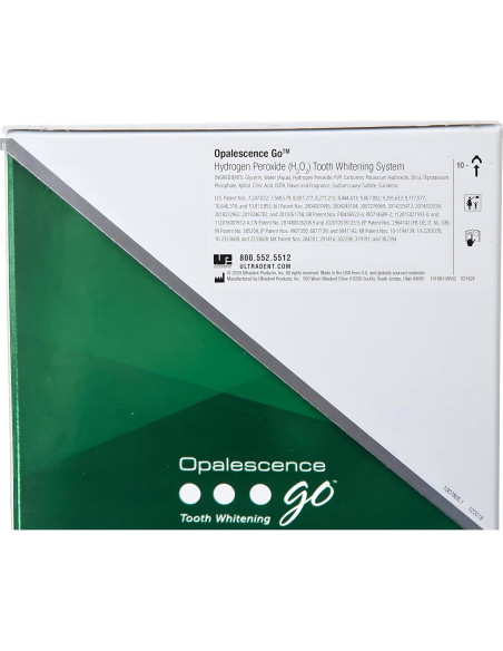 Bandejas Blanqueamiento Dental Opalescence Go 15% - 4 Tratamientos